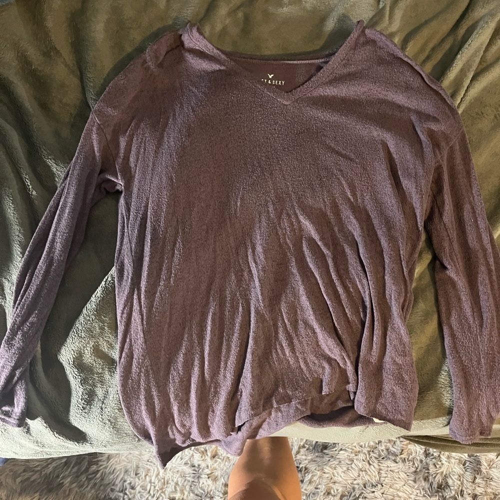 American Eagle Soft & Sexy Plush Long Sleeve